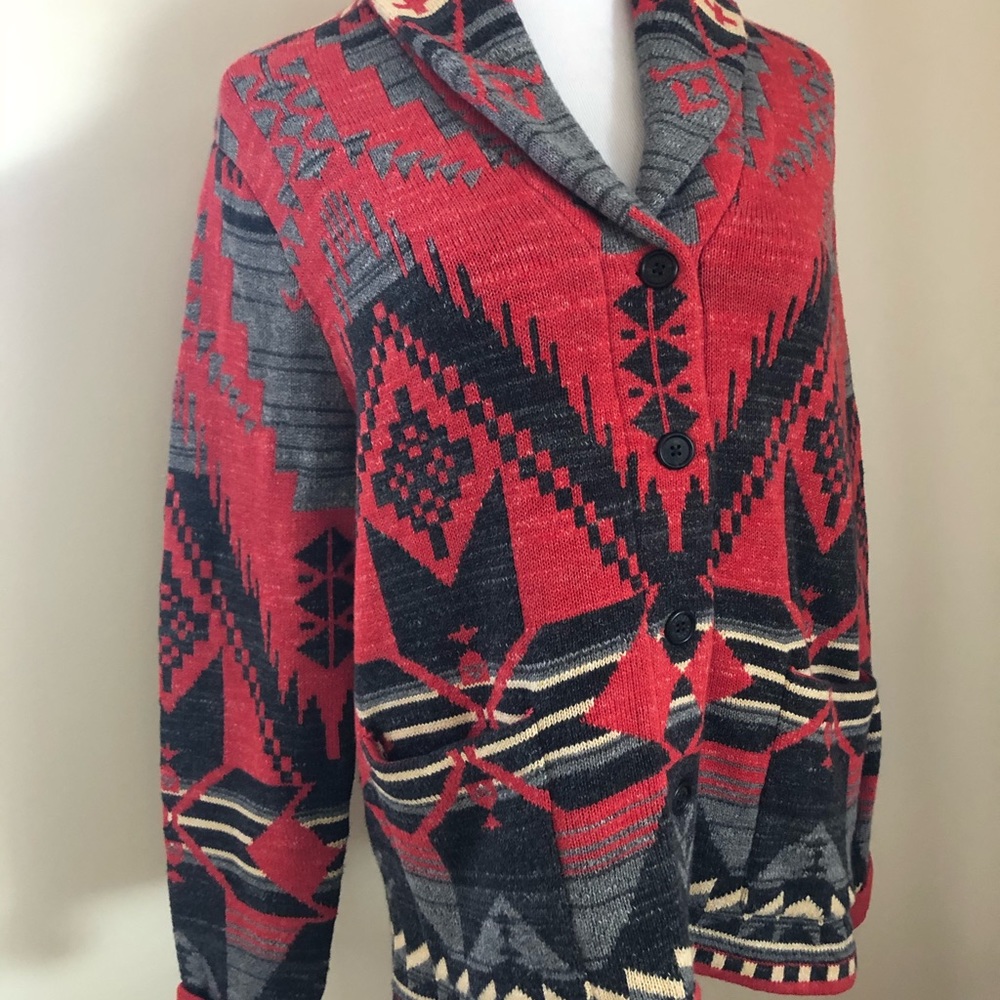 Fabulous Ralph Lauren Jeans Aztec cardigan.
